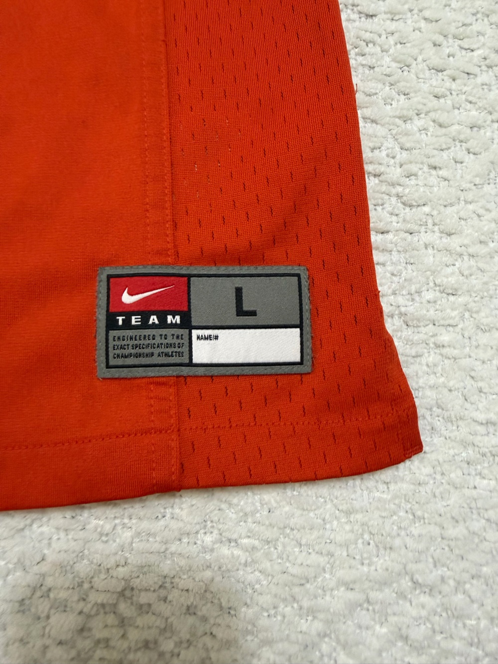 Nike Trevor Lawrence #16 Clemson Tigers Football Jersey Orange Youth Large - Picture 3 of 6